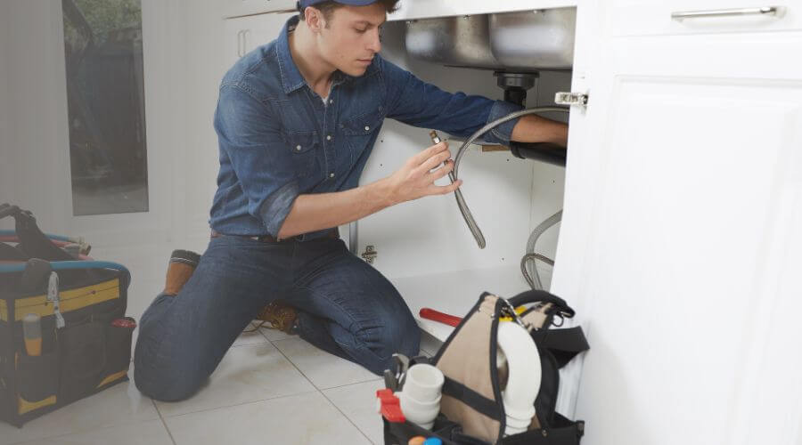 Local annual plumbing maintenance in Albert, OK